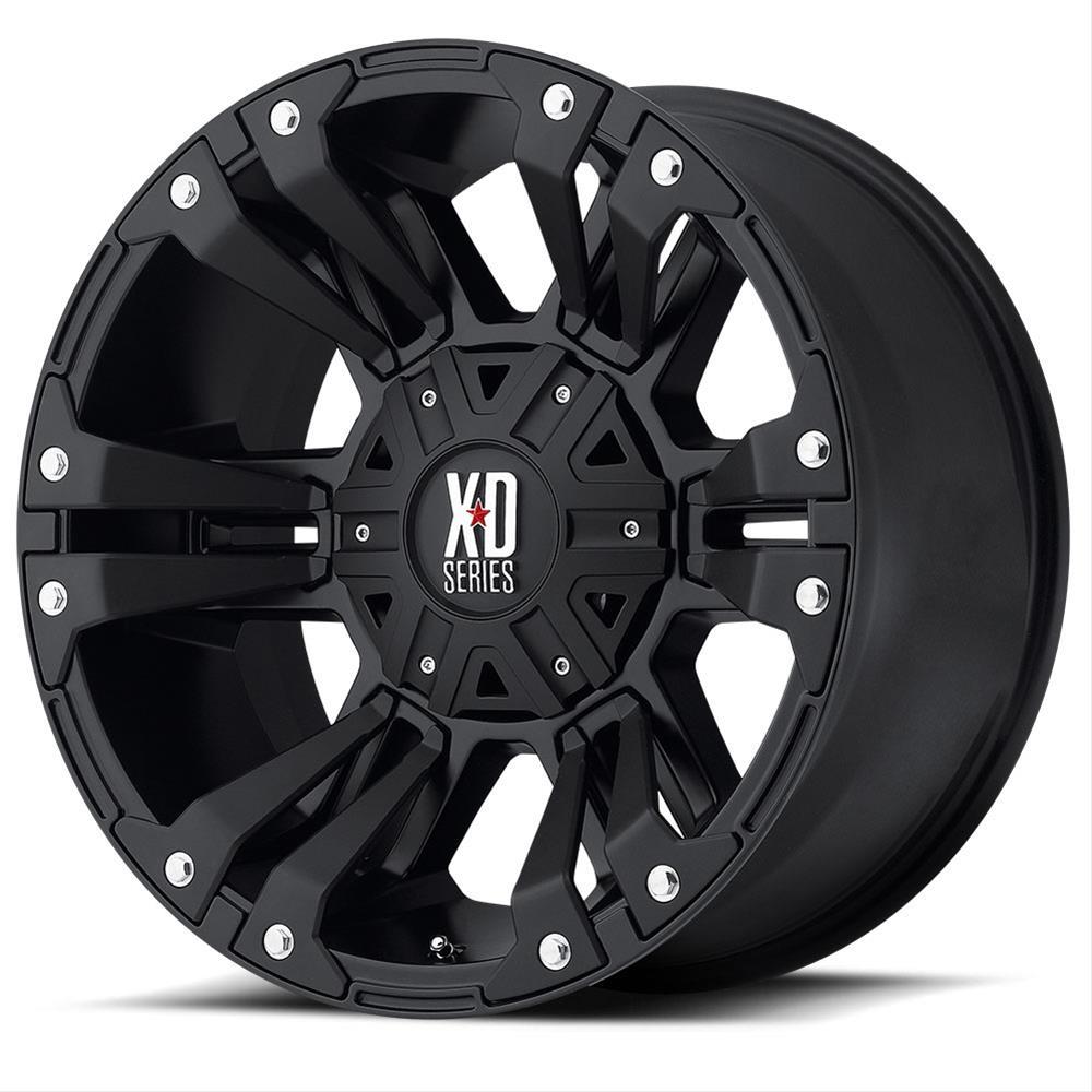 XD XD822 Monster Ii Matte Black 9x20 8x165.1 ET0 CB130,8 60° 1651 kg XD82229080700