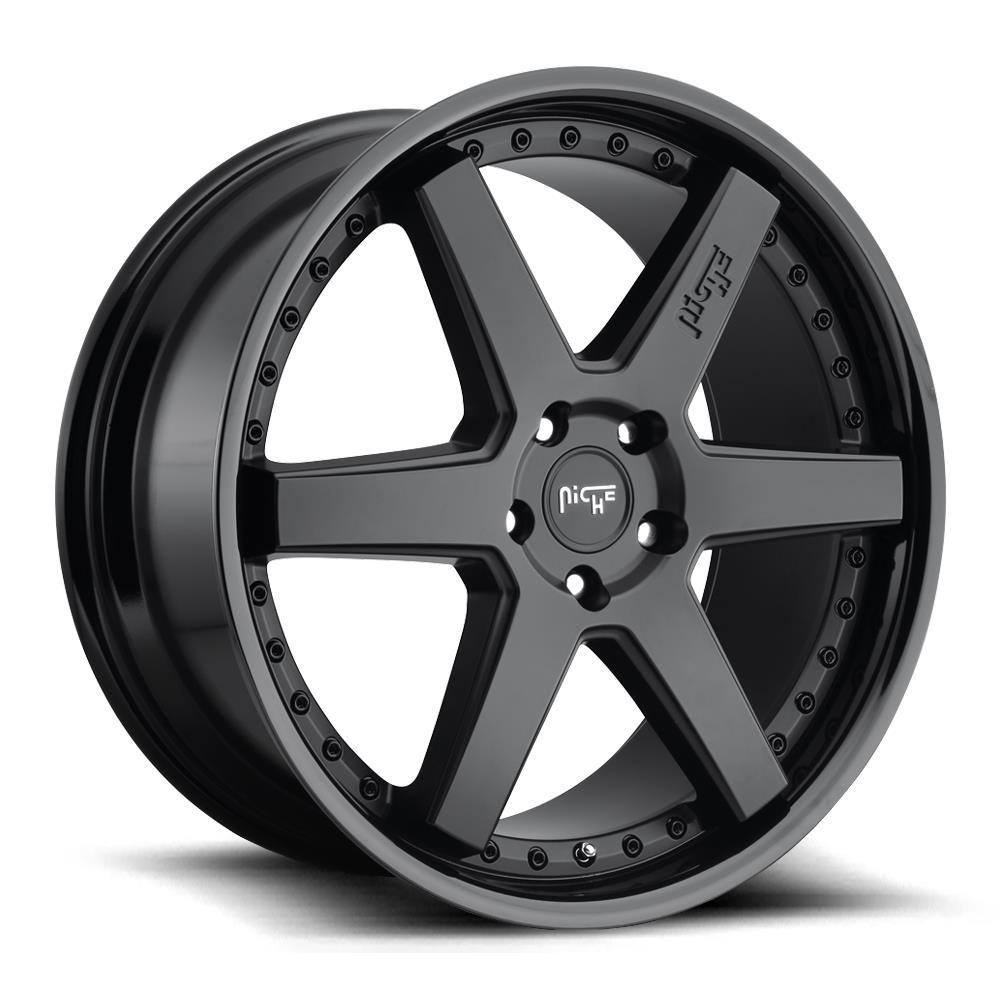 Niche M192 Altair Gloss Black Matte Black 10,5x20 5x114.3 ET40 CB72,6 60° 861 kg M192200565+40