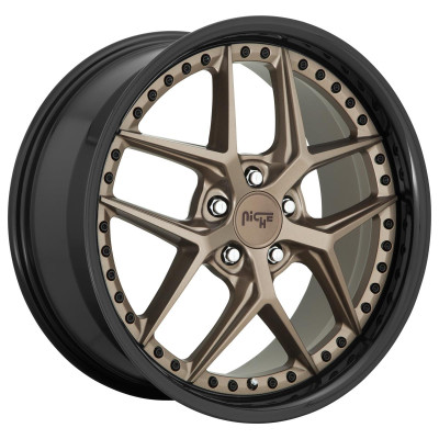 Niche M227 Vice Matte Bronze Black Bead Ring 10,5x20 5x112 ET40 CB66,6 60° 816 kg M2272005F8+40