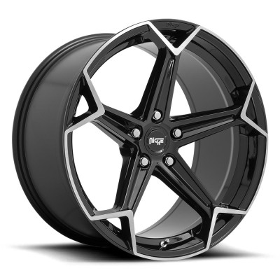 Niche N259 Arrow Gloss Black Brushed 10,5x20 5x112 ET27 CB66,6 60° 816 kg M2592005F8+27