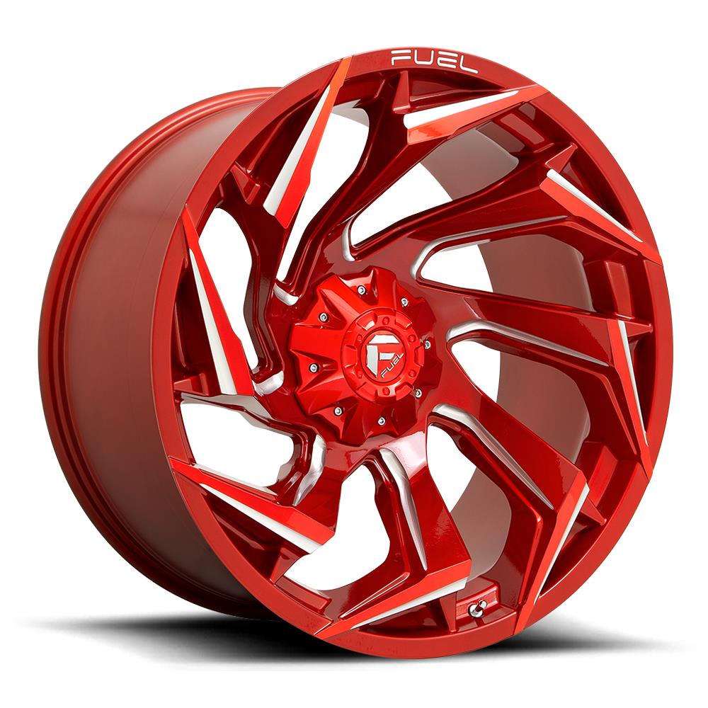 Fuel D754 Reaction Candy Red Milled 10x22 8x170 ET-18 CB125,1 60° 1678 kg D75422001747