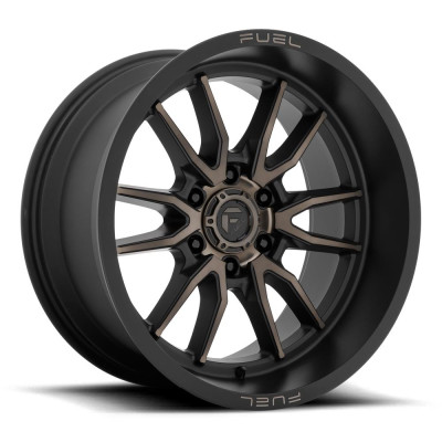 Fuel D762 Clash Matte Black Double Dark Tint 9x18 6x135 ET-12 CB87,1 60° 1133 kg D76218908945