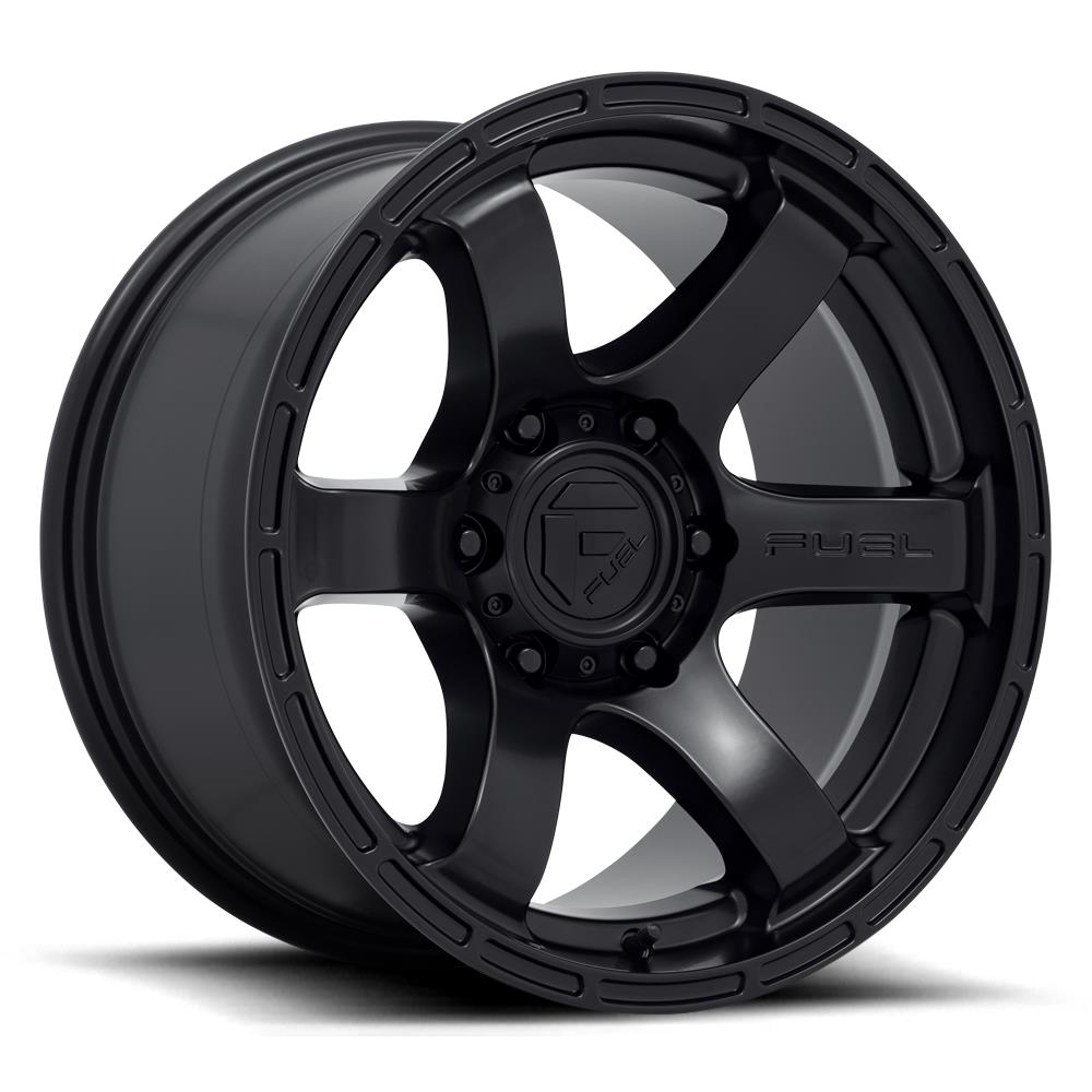 Fuel D766 Rush satin black 9x18 6x139.7 ET1 CB106,1 60° 1133 kg D76618908450