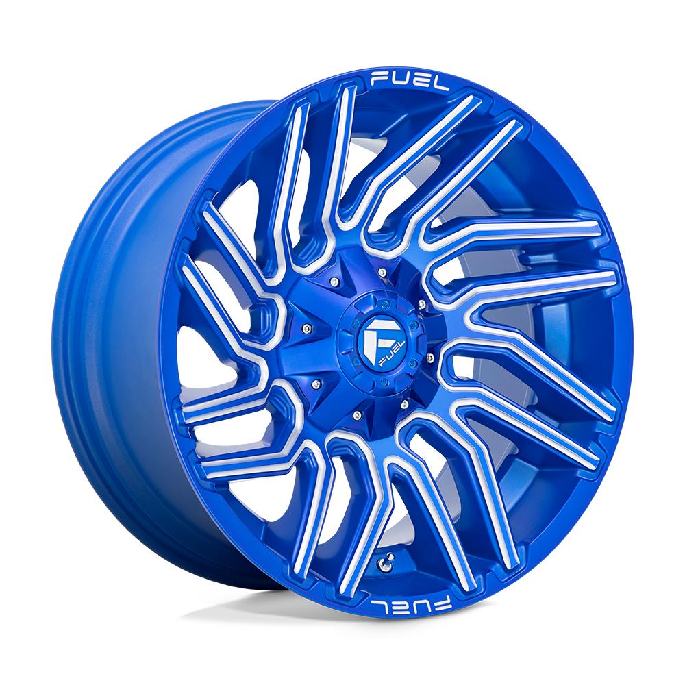 Fuel D774 Typhoon Anodized Blue Milled 12x22 8x165.1 ET-44 CB125,1 60° 1678 kg D77422208247