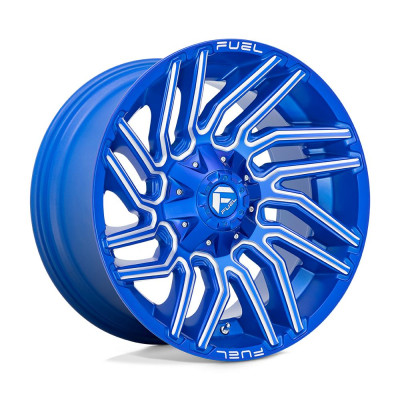 Fuel D774 Typhoon Anodized Blue Milled 12x22 8x165.1 ET-44 CB125,1 60° 1678 kg D77422208247