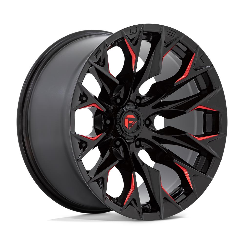 Fuel D823 Flame Gloss Black Milled With Candy Red 9x20 8x170 ET20 CB125,1 60° 1678 kg D82320901757