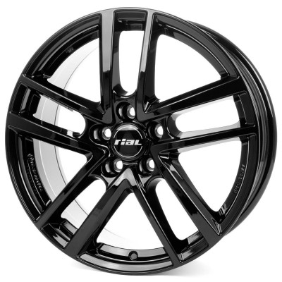 Rial Astorga diamond-black 7,5x18 5x114.3 ET49 CB67,1 60° 725 kg AST75849L12-6