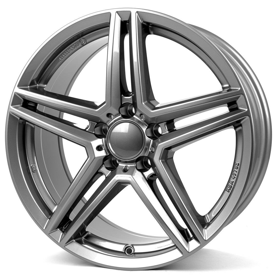 Rial M10 metal-grey 9,5x19 5x112 ET51 CB66,6 R14 M10-95951M17-9