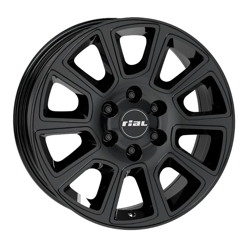 Rial Transporter 2 diamond-black 7,5x18 6x139.7 ET47 CB93,1 60° 1000 kg TP2-75847FR12-6