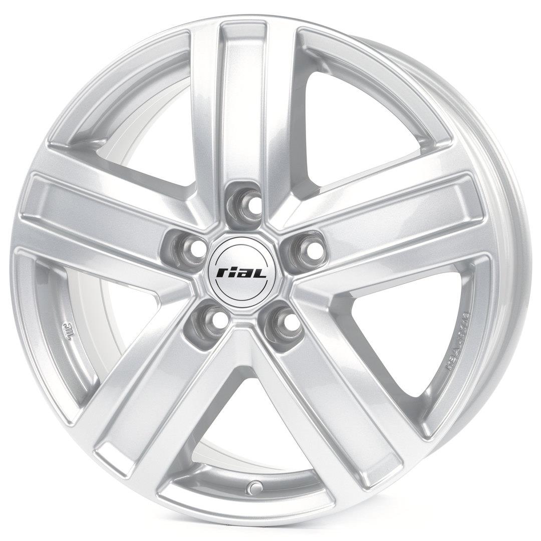 Rial Transporter polar-silver 6,5x16 5x130 ET66 CB78,1 60° 1450 kg TP65666M61