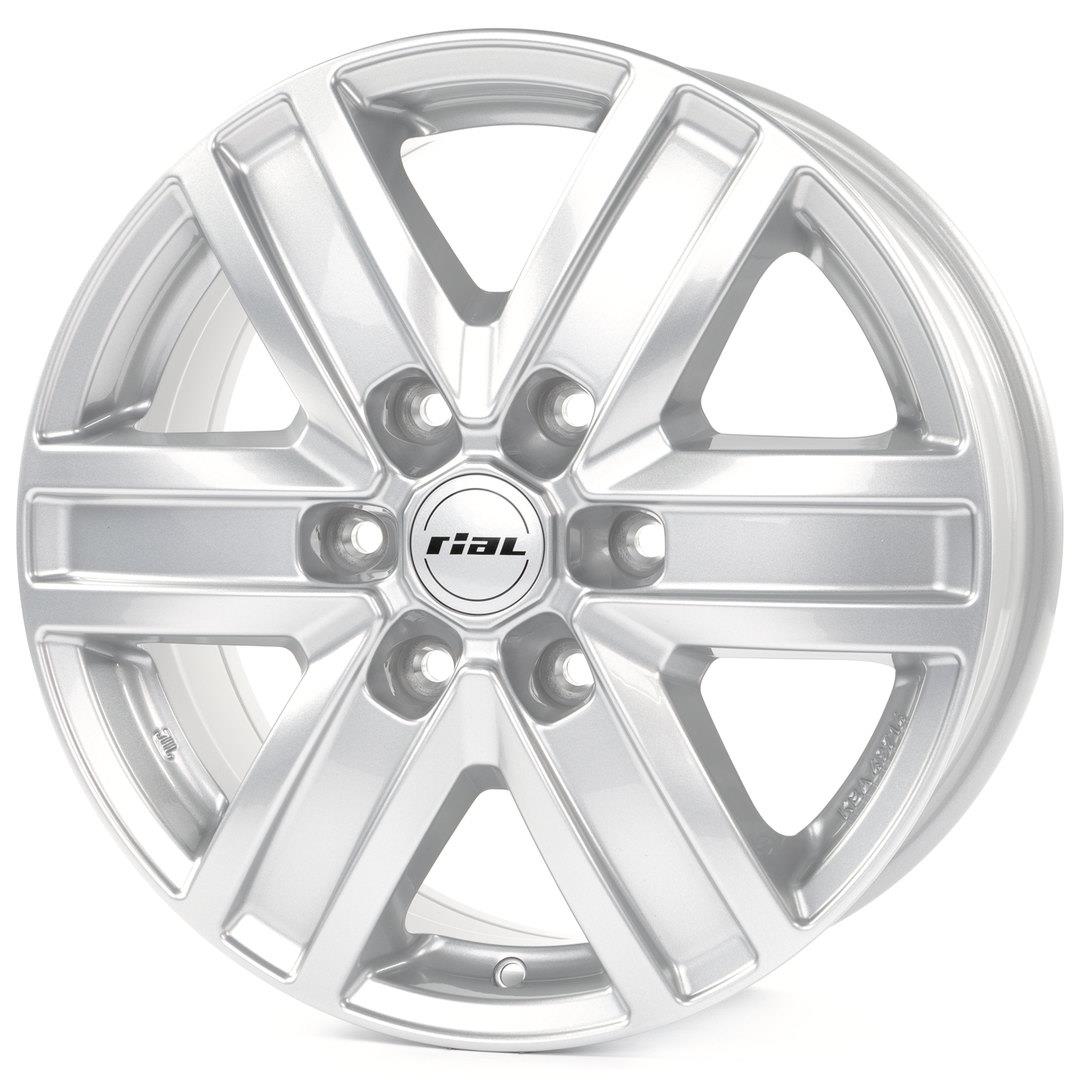 Rial Transporter polar-silver 7x17 6x139.7 ET57 CB92,3 60° 950 kg TP70757H61