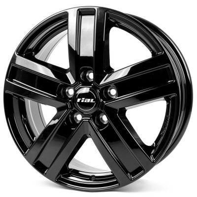 Rial Transporter diamond-black 6,5x16 5x114.3 ET48 CB66,1 60° 850 kg TP65648TP12-6