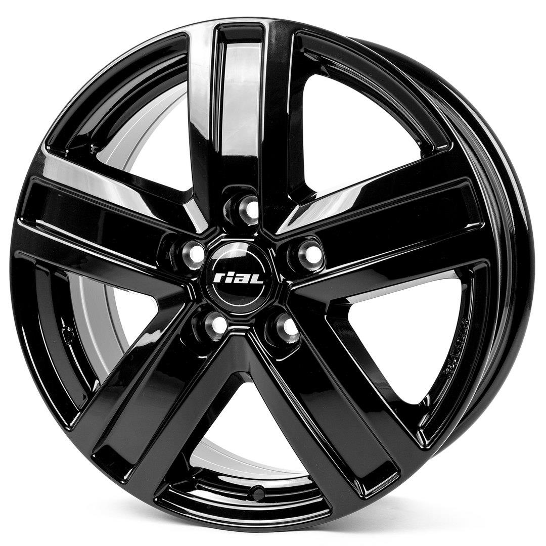 Rial Transporter diamond-black 6,5x16 5x112 ET50 CB66,6 R14 850 kg TP65650M82-6