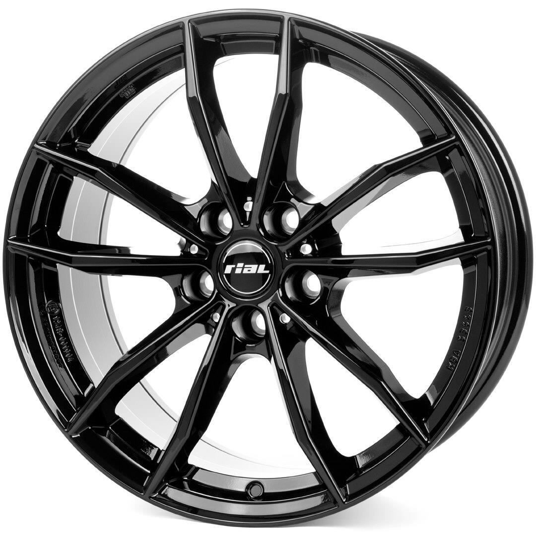 Rial X12 diamond-black 7,5x17 5x112 ET30 CB66,6 60° 810 kg X12-75730W62-6