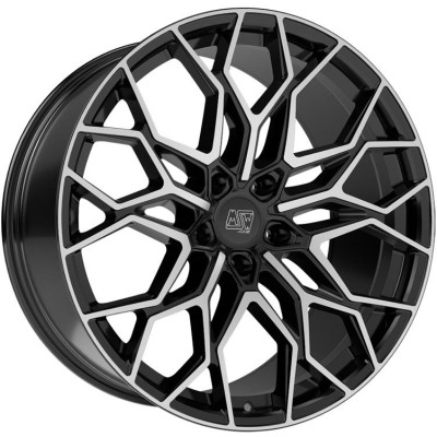 MSW 51 Gloss Black Full Polished 10x20 5x112 ET19 CB66,6 R14 1050 kg W1943100156