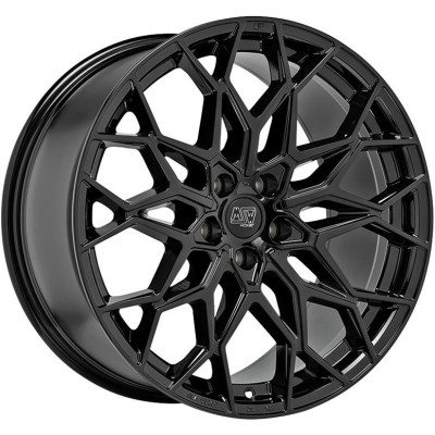 MSW 51 Gloss Black 10,5x21 5x112 ET19 CB66,6 60° 1050 kg W19452001C5