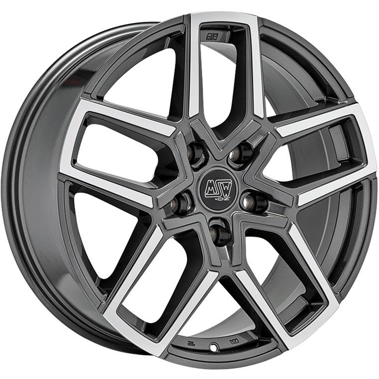MSW 52 Gloss Gun Metal Full Polished 8,5x20 5x108 ET40 CB73,1 60° 850 kg W19428500D7