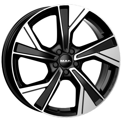 MAK Malmoe Black Mirror 7,5x18 5x108 ET46 CB63,4 60° 725 kg F7580OEBM46GD3X