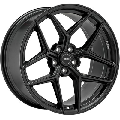 Sparco FF3 Matt Black 8,5x18 5x108 ET45 CB73,1 60° 620 kg W2911750153