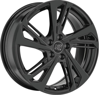 MSW 60 Gloss Black 6,5x16 5x100 ET35 CB57,1 R13 560 kg W19433002EC5
