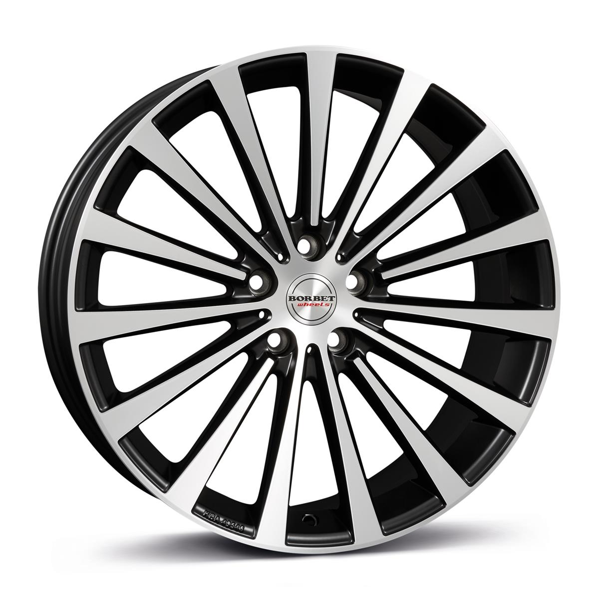 Borbet BLX black polished matt 8,5x20 5x120 ET35 CB72,6 60° 730 kg 221939