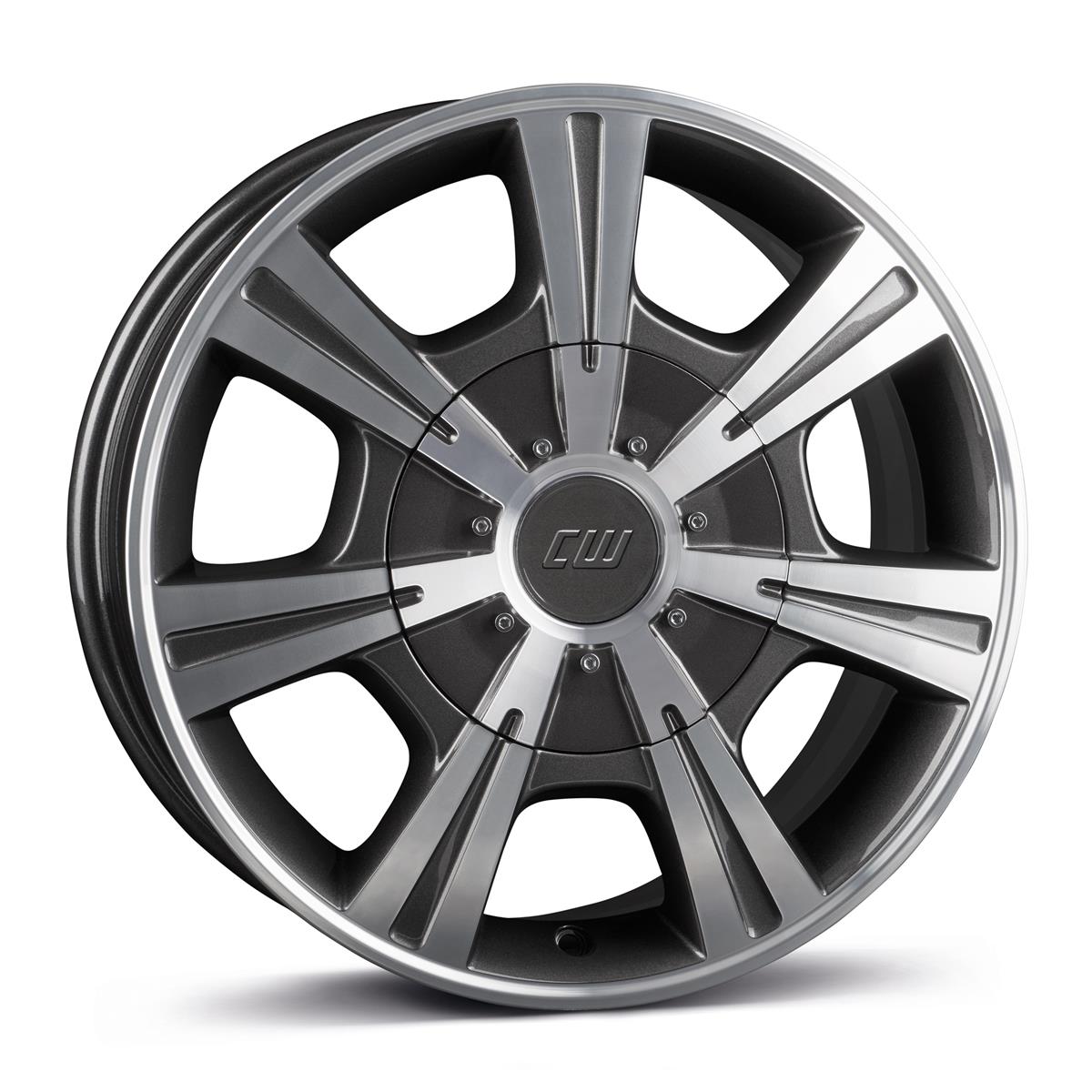 Borbet CH mistral anthracite glossy polished 7,5x17 6x130 ET52 CB84,1 60° 1320 kg 495555