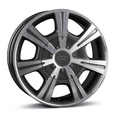 Borbet CH mistral anthracite glossy polished 7,5x17 6x130 ET52 CB84,1 60° 1320 kg 495555