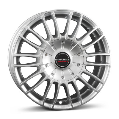 Borbet CW3 sterling silver 9x21 5x112 ET45 CB66,6 60° 610 kg 222050