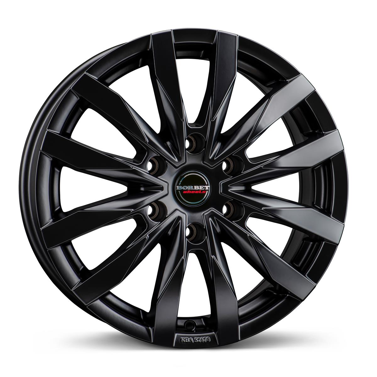 Borbet CW6 Black matt 6,5x16 6x130 ET54 CB84,1 60° 1350 kg 498156