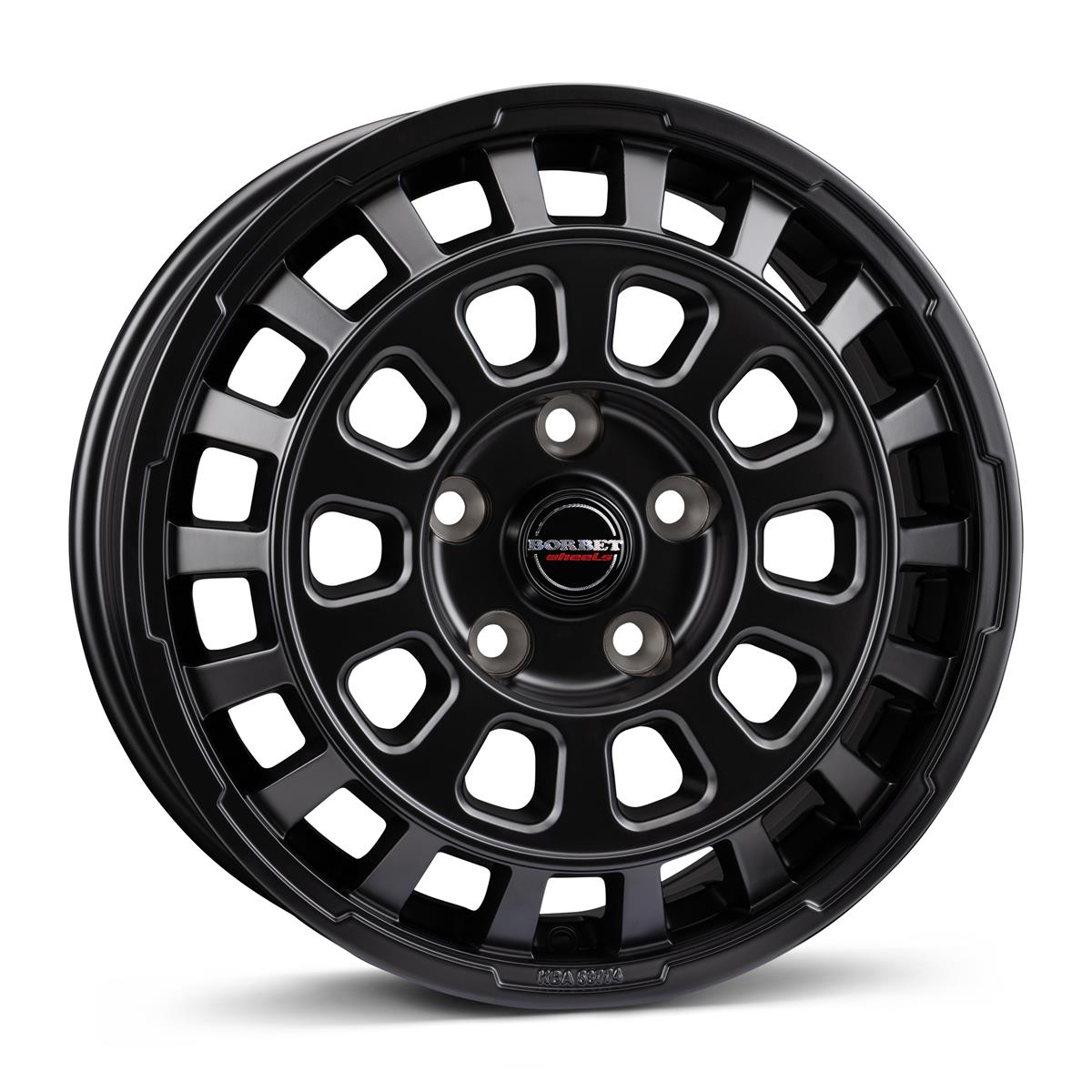 Borbet CW7 Black matt 7x17 5x120 ET55 CB65,1 R13 1215 kg 497975