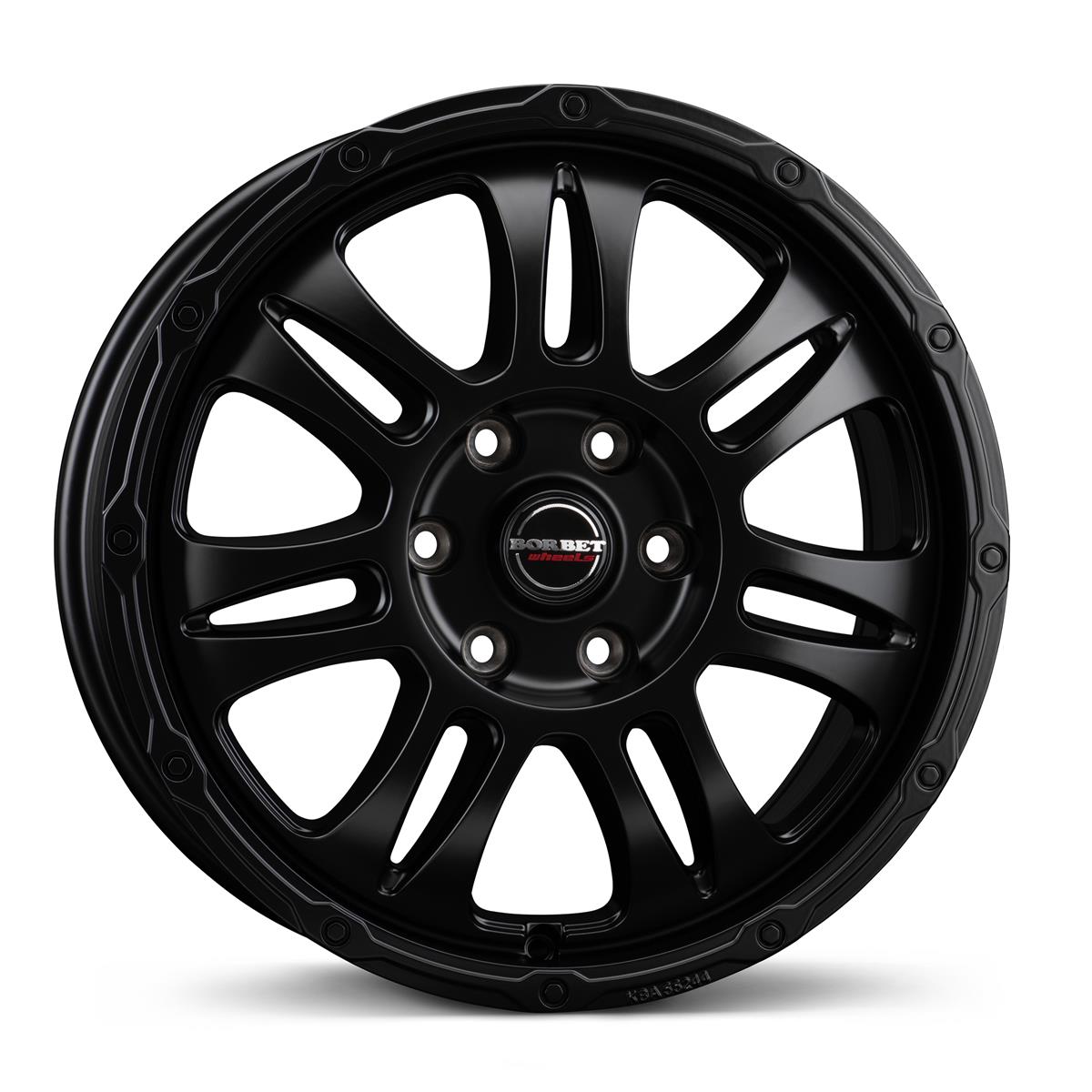 Borbet CW8 Black matt 8x18 5x118 ET50 CB71,1 60° 1200 kg 222755