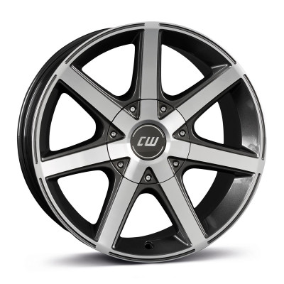 Borbet CWE mistral anthracite glossy polished 7x16 6x139.7 ET40 CB93,1 60° 1050 kg 495545