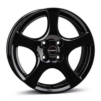 Borbet F black glossy 6x15 4x100 ET35 CB64,1 60° 590 kg 8135632