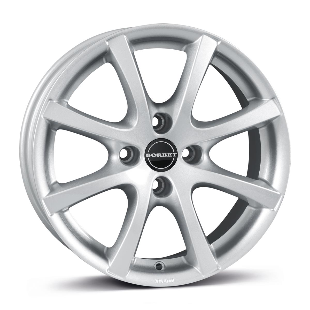 Borbet LV4 Crystal Silver 5,5x14 4x98 ET35 CB64,1 60° 550 kg 496465