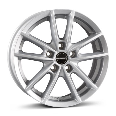 Borbet W Crystal Silver 7x17 5x108 ET45 CB63,3 60° 700 kg 498702