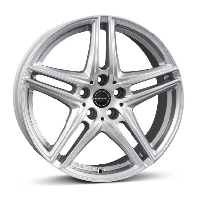 Borbet XR brilliant silver 8x18 5x112 ET30 CB66,6 60° 795 kg 8131052