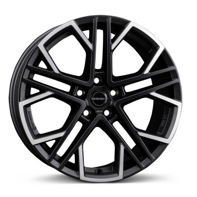 Borbet XV black polished matt 9,5x19 5x114.3 ET45 CB64,1 60° 875 kg 498195