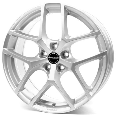 Borbet Y Crystal Silver 6,5x16 5x100 ET43 CB57,1 R13 650 kg 497310