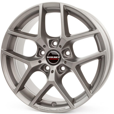 Borbet Y titan matt 8x18 5x120 ET43 CB72,6 60° 745 kg 8132786