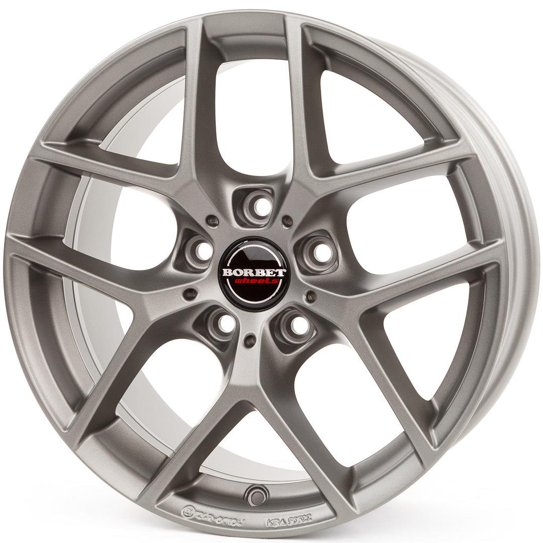 Borbet Y titan matt 8,5x19 5x114.3 ET40 CB72,6 60° 750 kg 497734