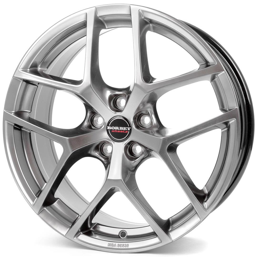 Borbet Y Hyper Silver 8x19 5x112 ET50 CB72,6 60° 730 kg 496455