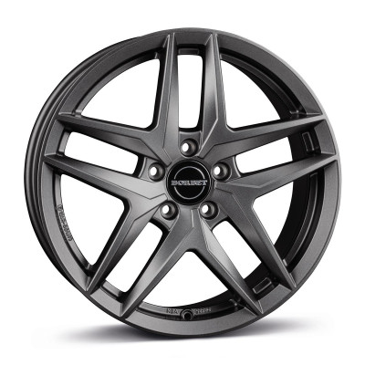 Borbet Z dark grey matt 7,5x17 5x112 ET43 CB66,6 60° 763 kg 498122