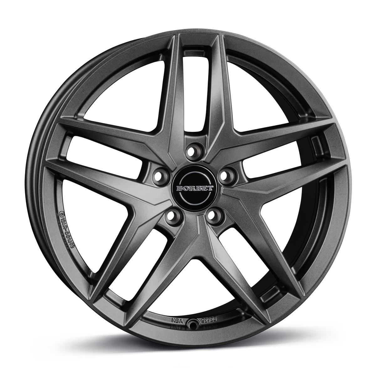Borbet Z dark grey matt 7,5x18 5x112 ET48 CB57,1 R13 700 kg 497516