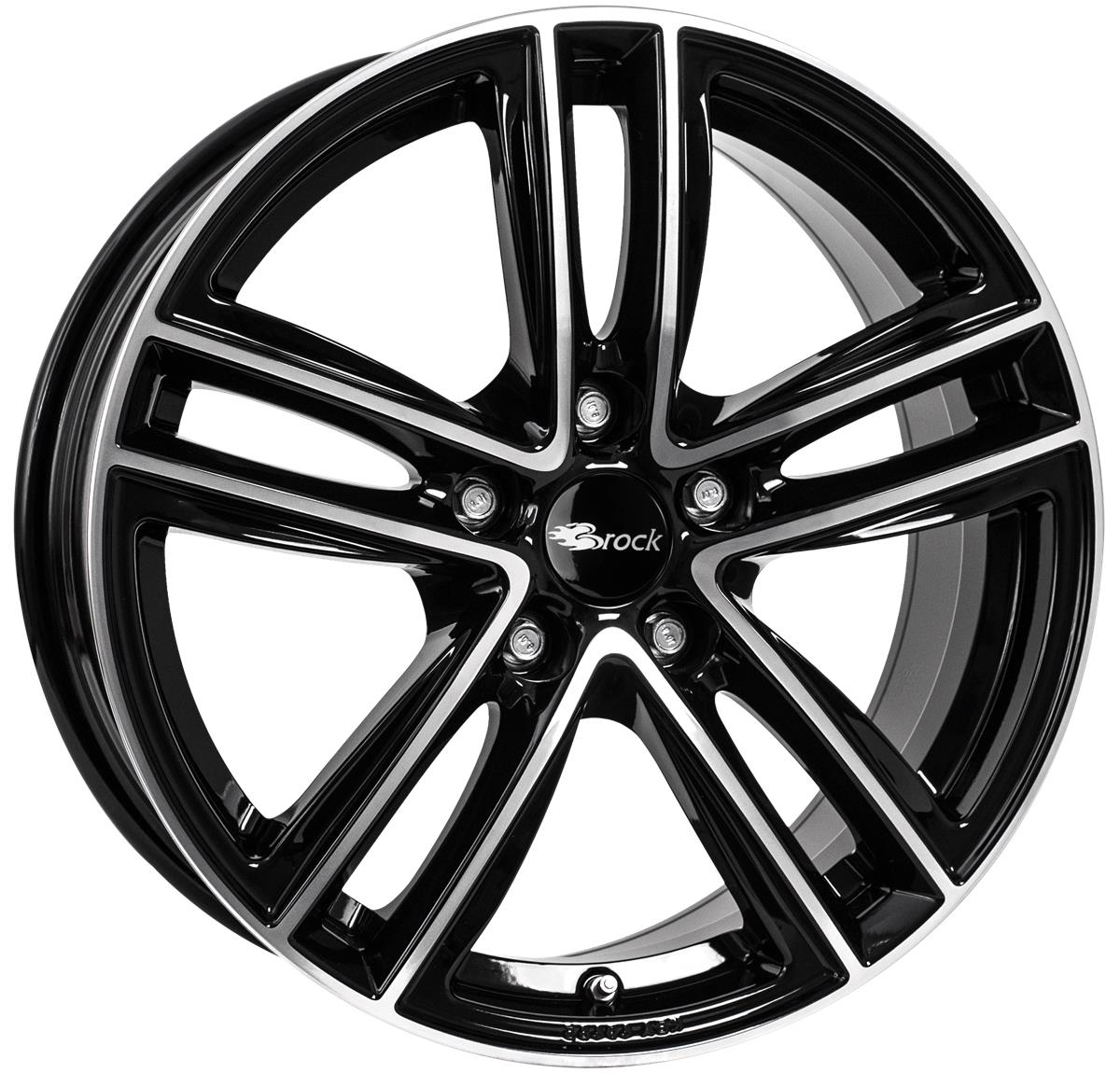 RC Design RC27 Schwarz Glanz Voll-Poliert (SGVP) 7x17 5x108 ET42 CB65,1 Flat 715 kg 367915