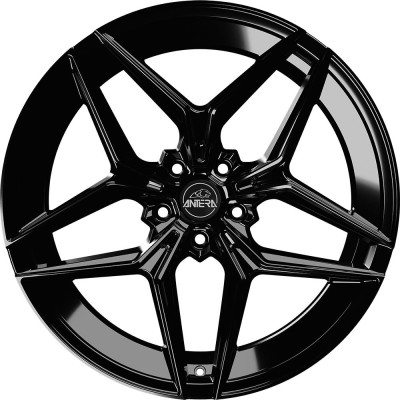 Antera A107 Piano Black 10,5x20 5x112 ET40 CB66,6 (Concave) 60° 760 kg C10705204015492I