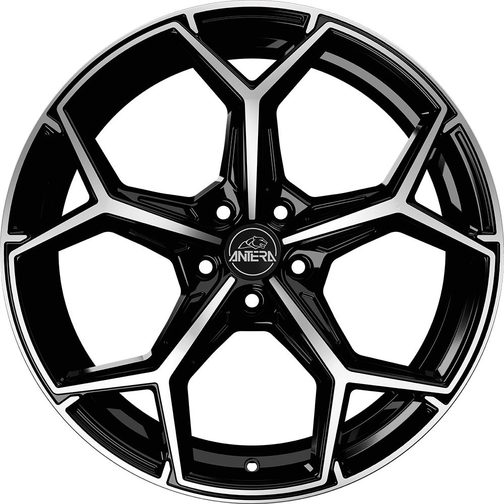 Antera A101 Piano Black Diamond 10,5x22 5x112 ET18 CB66,6 R14 925 kg A10105221816190I