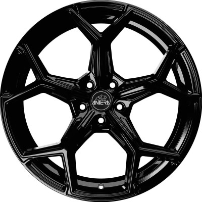 Antera A101 Piano Black 10,5x22 5x114.3 ET40 CB64,1 60° 750 kg A10105224018192I