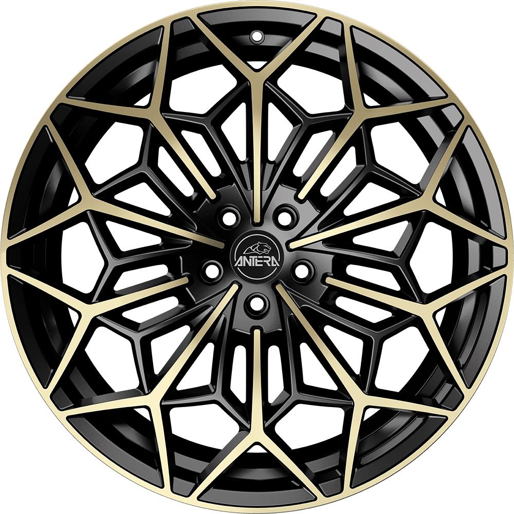 Antera A105 Piano Black Champagne 10x21 5x112 ET42 CB66,6 60° 850 kg A10510214215496I