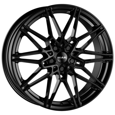 MAK Koenig Gloss Black 7,5x18 5x112 ET22 CB66,6 60° 830 kg F7580KGGB22WSX