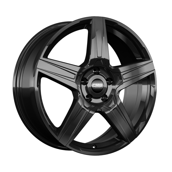 CMS C34 Complete Black Gloss 7x17 5x120 ET55 CB65,1 R14 900 kg C34 717 55 71S CBG